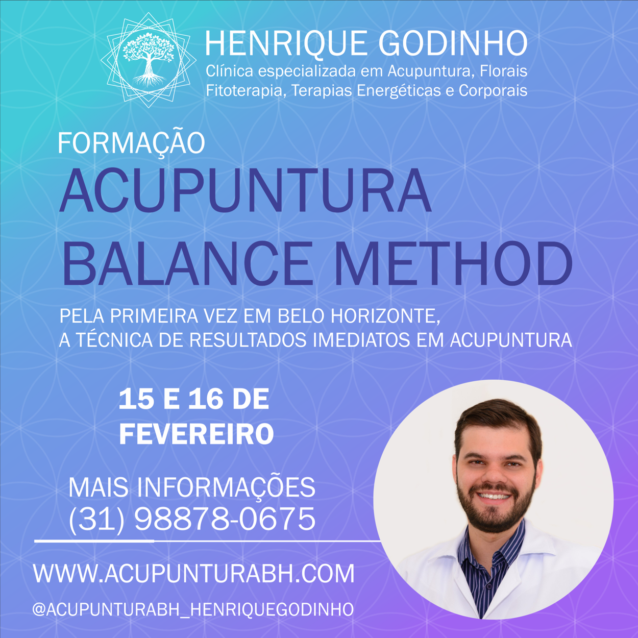 Formação Balance Method Acupuntura BH Henrique Godinho
